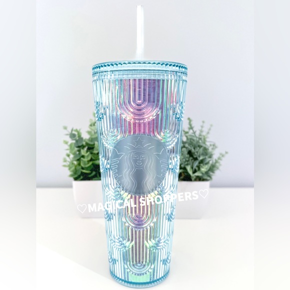 Starbucks Other - ❤️ NEW Starbucks | 2022 Holiday Iridescent Textured Venti Tumbler Cup 24oz NWT